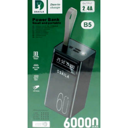 зарядка портативная Power Bank 60000mAh B5