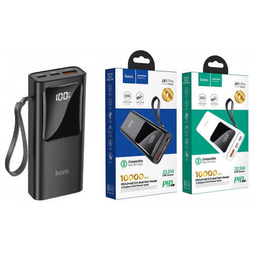 зарядка портативная Power Bank 10000mAh Hoco J41