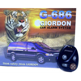 автомобильная сигнализация G686