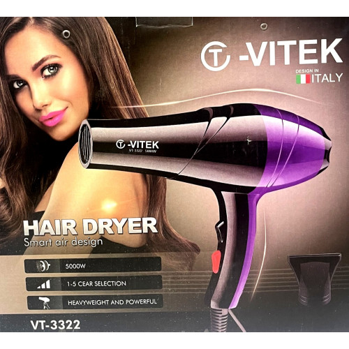 фен Vitek 5000W VT-3322
