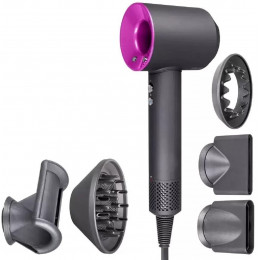 фен Super Hair Dryer+5 насадок HD15