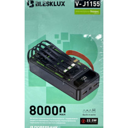 зарядка портативная Power Bank BleskLux V-J1155  (80 000mAh)