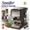 кофеварка электрическая Sonifer (каппучино и эспрессо), емкость 1.2л, мощноть 850w SF-3529