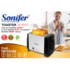 тостер из нержавеющей стали Sonifer двойной, мощность 700w SF-6007 