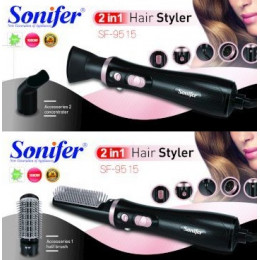 фен-расческа для укладкт волос Sonifer 2в1, 1000w SF-9515