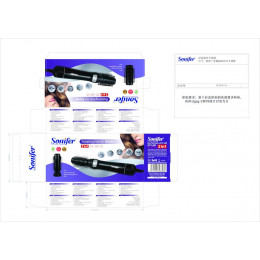 фен-расческа для укладкт волос Sonifer 2в1, 1000w SF-9516