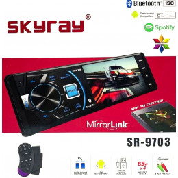автомагнитола 4,1 дюйм MP5+Bluetooth+USB+AUX+Радио Skyray SR-9703