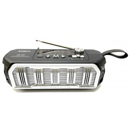 радиоприемник HAIRUN+Bluetooth+USB+SD+аккумулятор 18650 HR-5BT