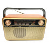 радиоприемник HAIRUN+Bluetooth+USB+SD+аккумулятор 18650 HR-505BT