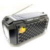 колонка HAIRUN+Bluetooth+USB+SD+радио+фонарик+аккумулятор 18650+солнечная зарядка HR-S18BT