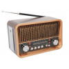 радиоприемник HAIRUN+Bluetooth+USB+SD+фонарик+аккумулятор 18650 HR-29BT