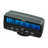 часы автомобильные+вольтметр VST-7045V