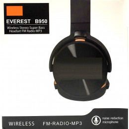 наушники беспроводные B950 EVEREST SD плеер мик радио Bluetooth