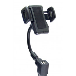 держатель для телефона 2 USB HC002