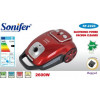 пылесос Sonifer, вместимость контейнера для пыли 3.0л, мощность 2600w, контр.скорость SF-2220