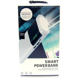 зарядка портативная Power Bank 2USB фонарик 12000 mAh (MM17830-66)