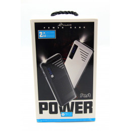 зарядка портативная Power Bank 2USB фонарик дисплей 12000 mAh (MM17830-67)