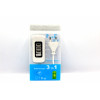 сетевой удлинитель на 3 USB входа на 2.1A (MM-17830-84) 