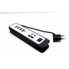 сетевой фильтр на 1 розеток и 4 USB входа на 2.1A (MM-17830-83)