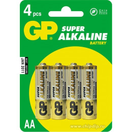 батарейки GP ULTRA R06 BL4 (4x10=40) ALKALINE