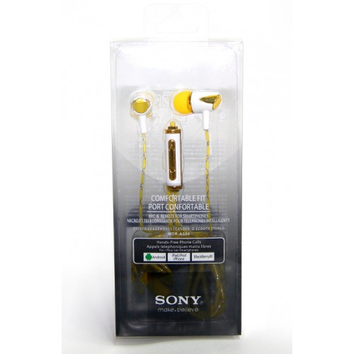 наушники тряпочные SONY микрофон A505