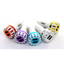 авто зарядка 2 USB, 2.1A (D1)