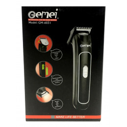 машинка для стрижки волос съемный аккумулятор Gemei GM-6031