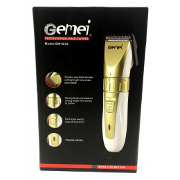 машинка для стрижки волос съемный аккумулятор Gemei GM-6033