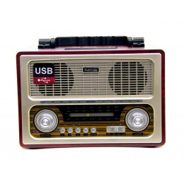 радиоприемник Ретро KEMAI MD-1800UR USB SD запись аккумулятор