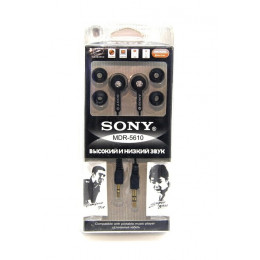 наушники 2 штекера насадки SONY MDR-5610